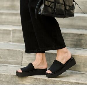 Elegant Black Women's Mules